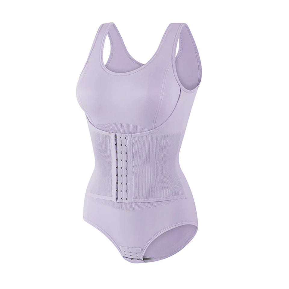 Corset amincissant pour femme, nouvelle collection 2025, avec ceinture zippée, effet gainant, effet ventre plat, gaine amincissante