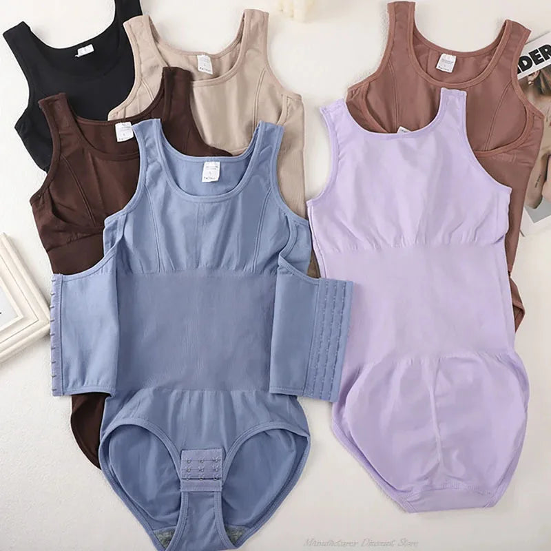 Corset amincissant pour femme, nouvelle collection 2025, avec ceinture zippée, effet gainant, effet ventre plat, gaine amincissante