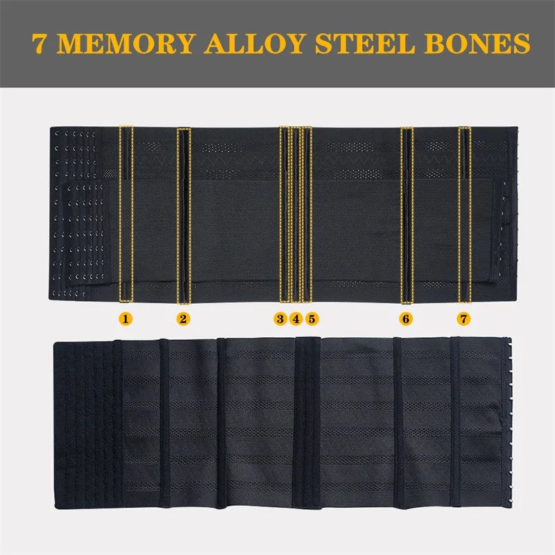 Waist Trainer Body Shaper Tummy Control Slimming Sheath Flat Belly Reductive Shapewear Women Corset Belts