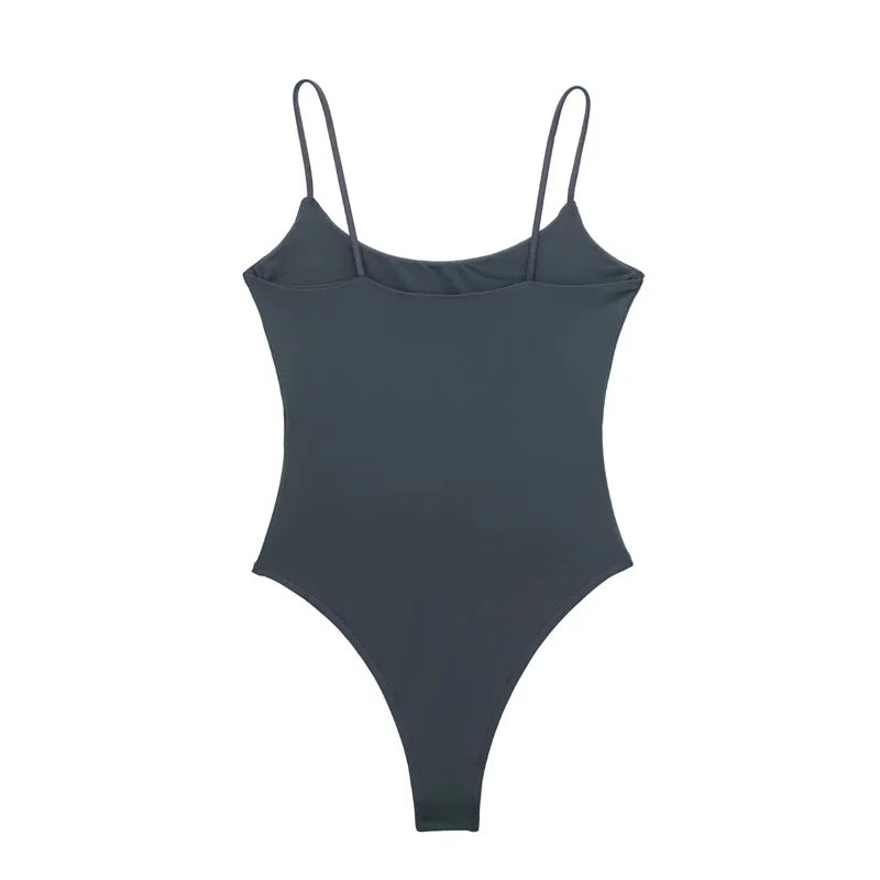 TRAF 2025 Tight Bodys for Women White Black Backless Bodysuit Women One Pieces Jumpsuits for Women Sexy Lingerie Bodysuit.