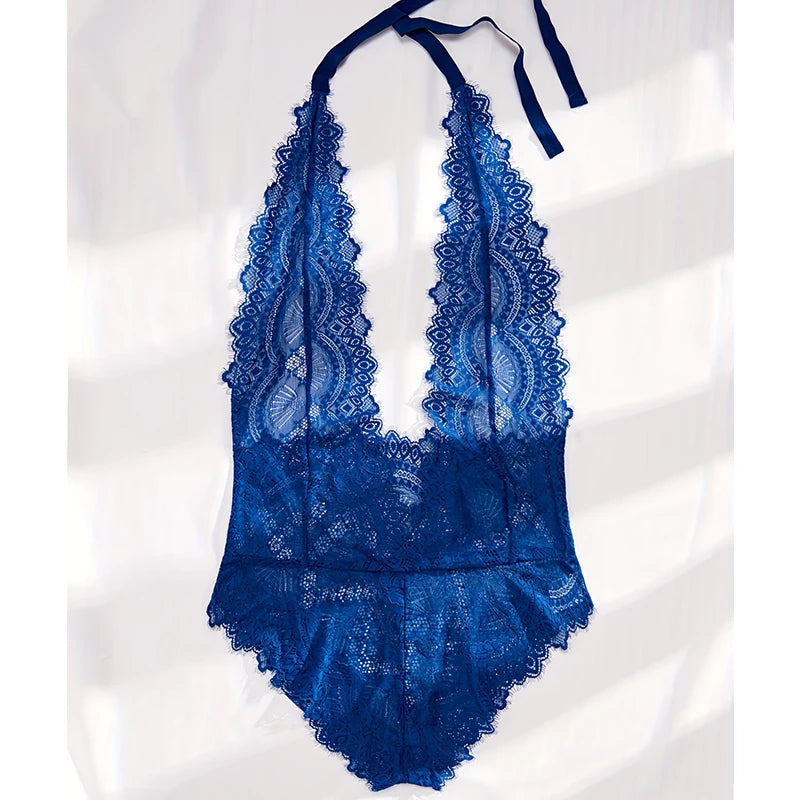 Women's Clothing Bodysuit Woman 2025 New Collection Deep V Perspective Backless Underwear One-piece Corset Hot Costume