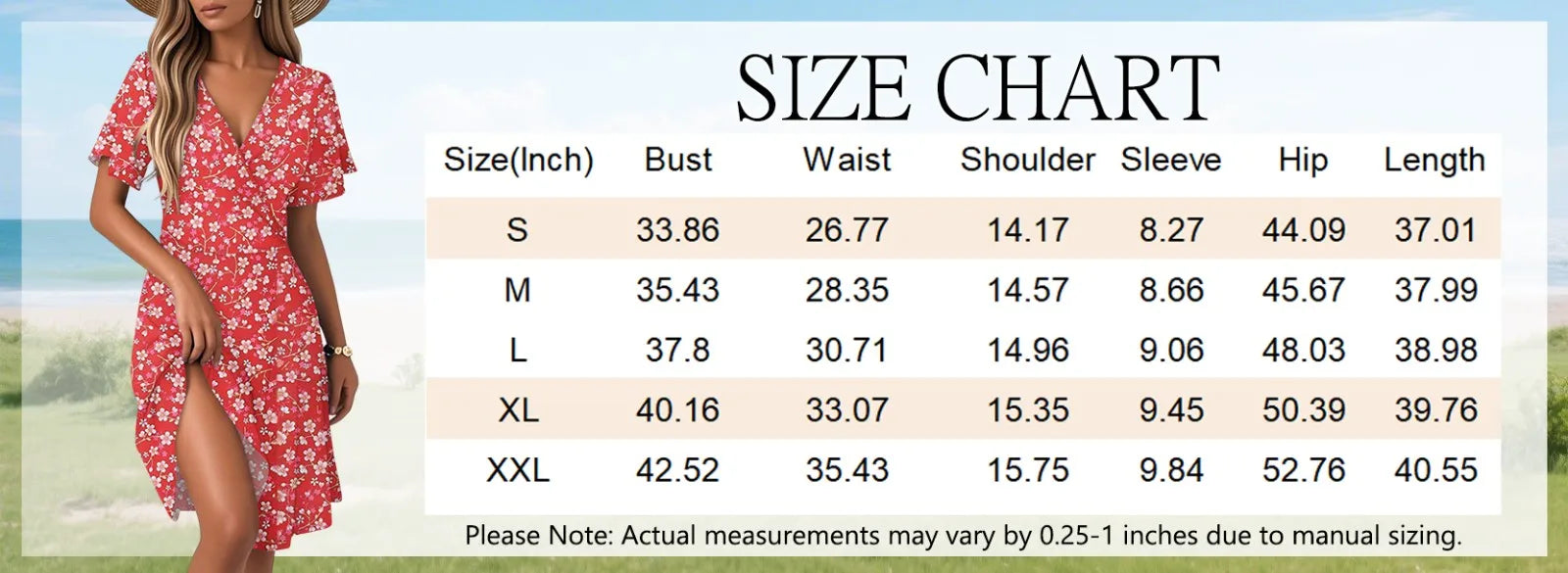 Women's Floral Short Sleeves Long Dress V-neck Sexy Casual Loose Elegant Dress Beach Hawaiian Holiday