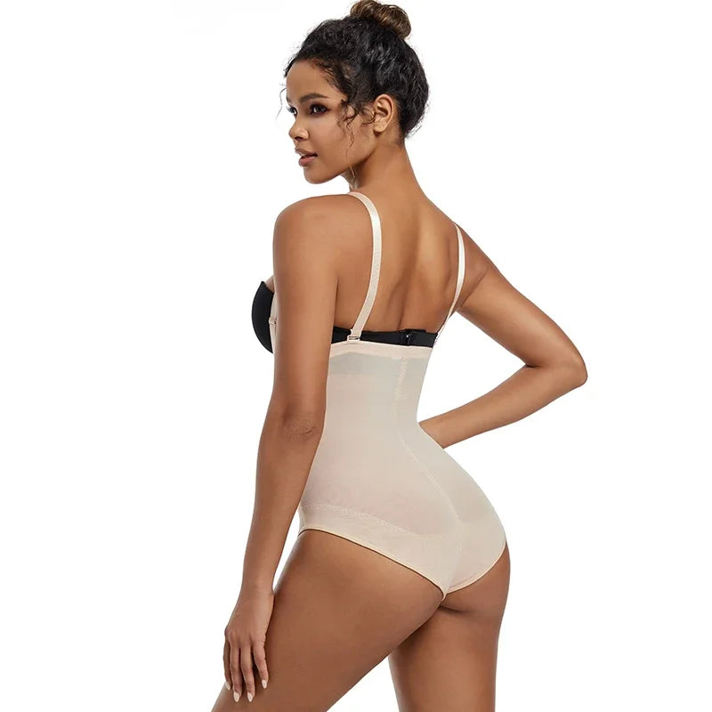 Shapewear Bodysuit Body Shaper Women. Underwear, Thin, Breathable, Adjustable Strap.