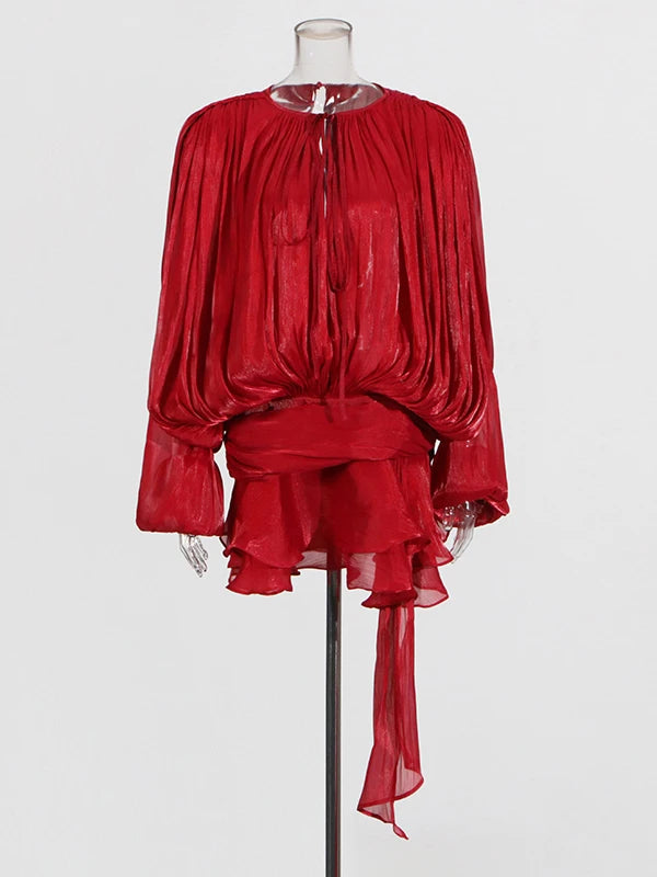 TWOTWINSTYLE Elegant Ruched Mini Dress – A stylish choice with great reviews.