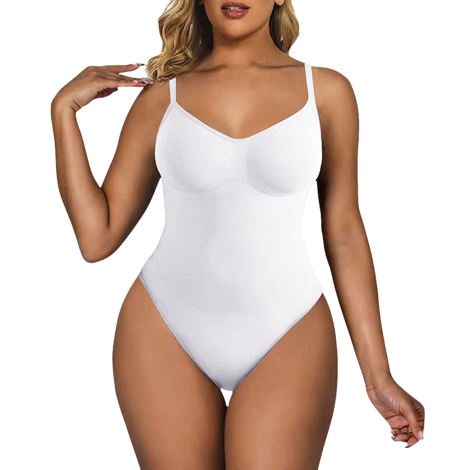 Women's Seamless Shaping Bodysuit Slimming Control.