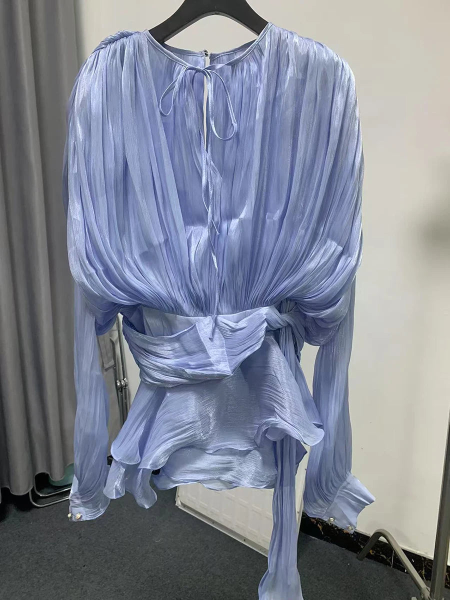 TWOTWINSTYLE Elegant Ruched Mini Dress – A stylish choice with great reviews.