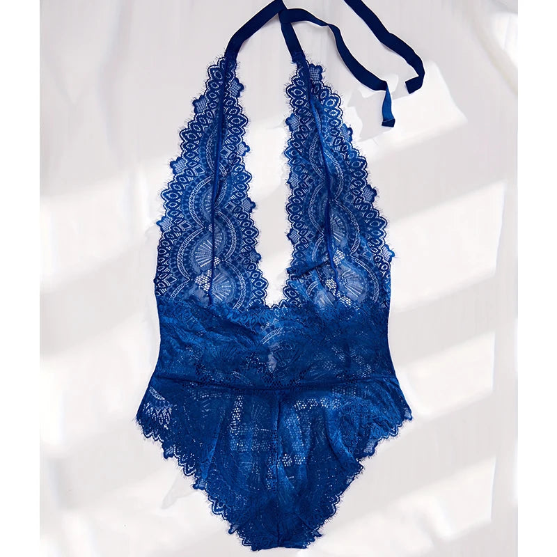 Women's Clothing Bodysuit Woman 2025 New Collection Deep V Perspective Backless Underwear One-piece Corset Hot Costume