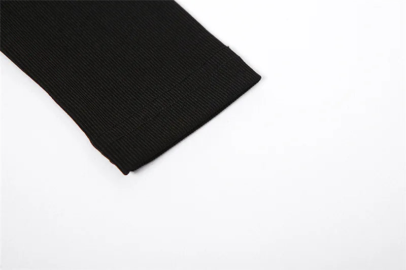 Black Bodysuit Lingerie  Body Feminino See Through Corset Top Women Rave Outfit Mesh Patchwork One-Pieces Lenceria Femenina