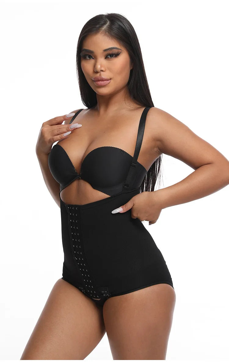 Women Shapewear Bodysuit High Waist Trainer Girdle Shorts Tummy Control Panties Body Shaper Butt Lifter Compression Underwear