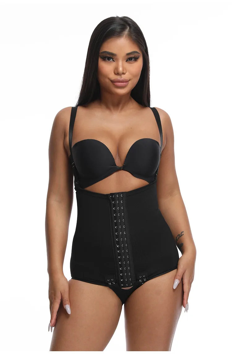 Women Shapewear Bodysuit High Waist Trainer Girdle Shorts Tummy Control Panties Body Shaper Butt Lifter Compression Underwear