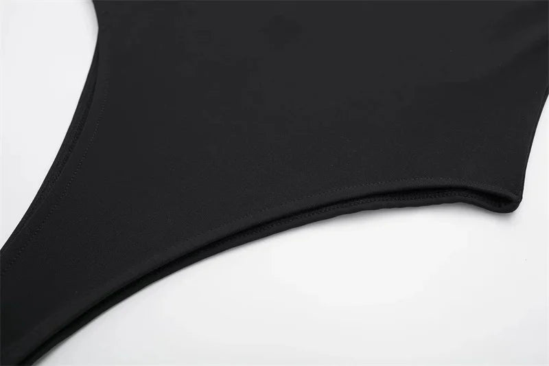 TRAF 2025 Tight Bodys for Women White Black Backless Bodysuit Women One Pieces Jumpsuits for Women Sexy Lingerie Bodysuit.