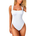 Bodysuit GUUDIA Sexy Summer High Waist for Women Bodysuit Comfortable Square Collar  Shapewear Ultra Elastic Slim Thong Shapewear Jumpsuit