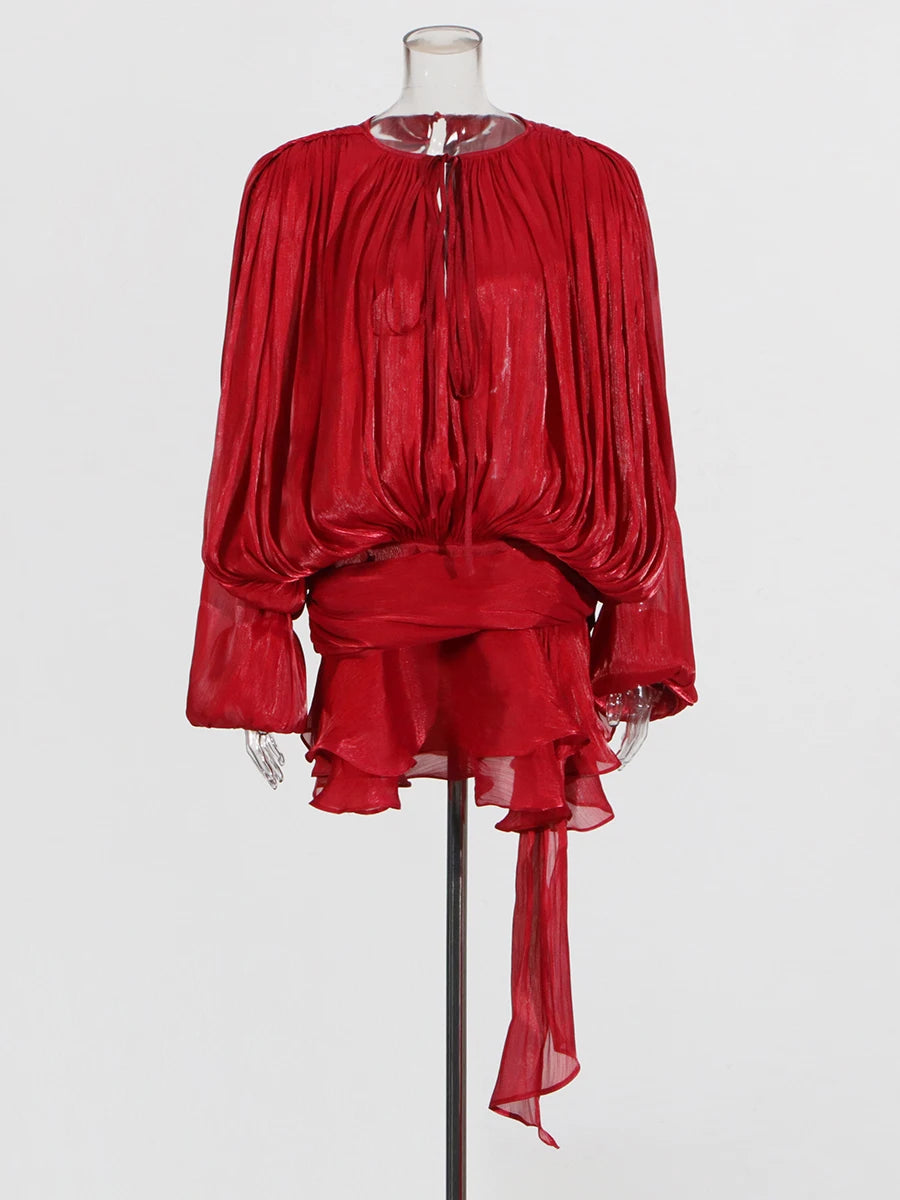 TWOTWINSTYLE Elegant Ruched Mini Dress – A stylish choice with great reviews.