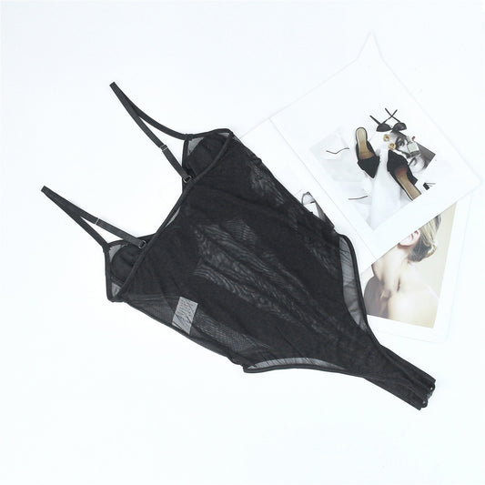 Corset amincissant en dentelle et maille pour femme, vêtement tendance, chaîne métallique, style streetwear