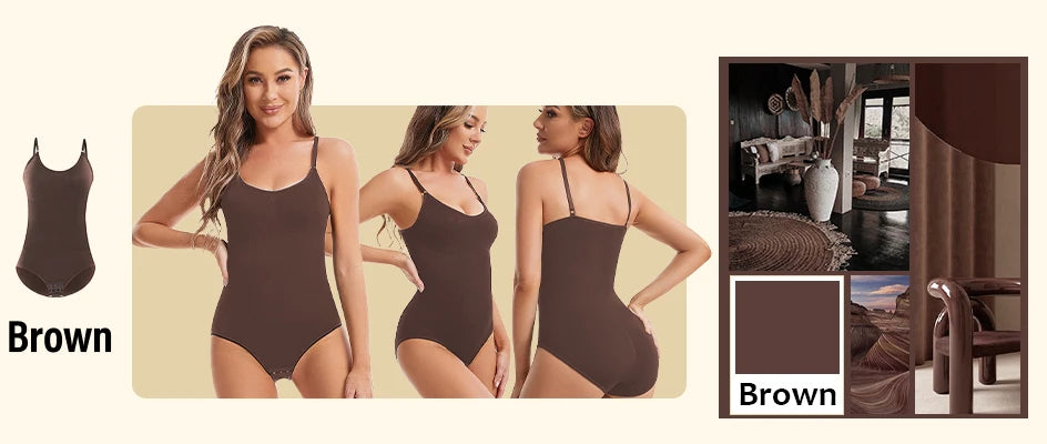 Women Slimming Shapewear Seamless Slimming Butt Lifter Full Body Shaper Smooth Out Bodysuit Open Crotch High Elastic Body Suits