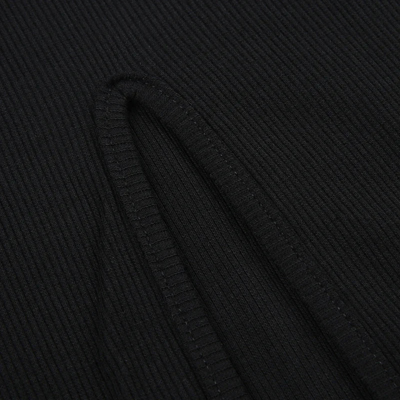 2025 Basic Knit Long Dress Korean Fashion Square Collar Sleeveless Women's Dresses Summer.