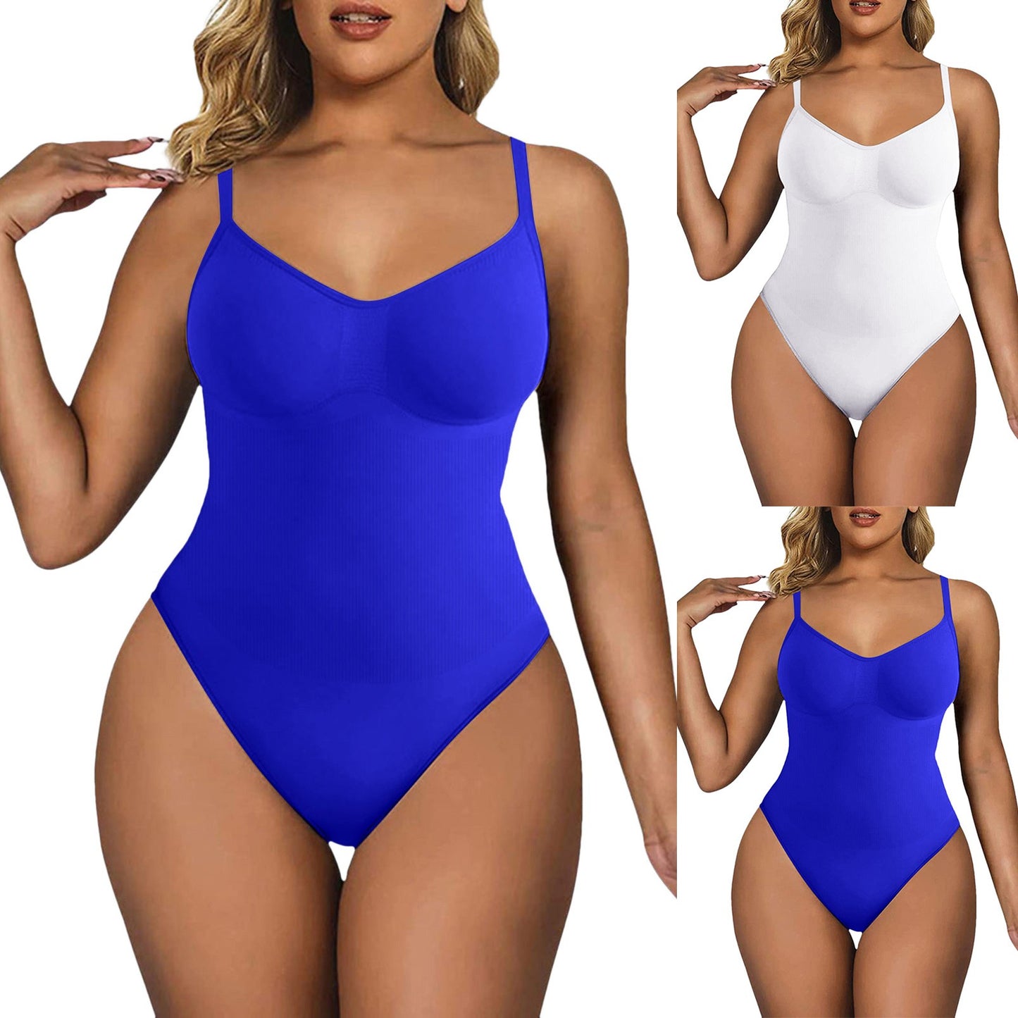 Body gainant sans couture pour femme, contrôle amincissant.