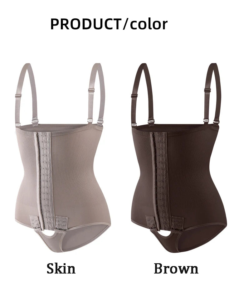 Women Shapewear Bodysuit High Waist Trainer Girdle Shorts Tummy Control Panties Body Shaper Butt Lifter Compression Underwear