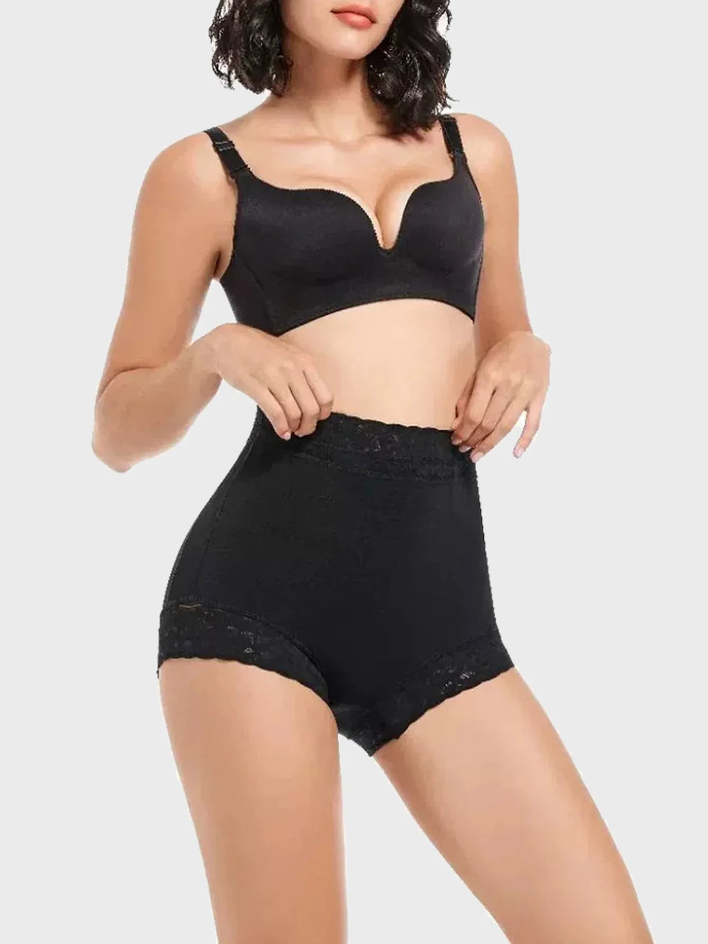 fajas colombianas tummy control butt lifter body shapewear women slimming girdle body shaper waist trainer high waist flat belly