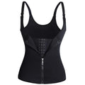 Waist Trainer Tank Top For Women Zipper Body Shaper Tummy Control Sleeveless Top Women's Activewear Body Shaping Underwear